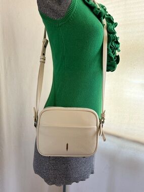 Thacker New York NWOT Lola crossbody camera bag with oil-slick hardware